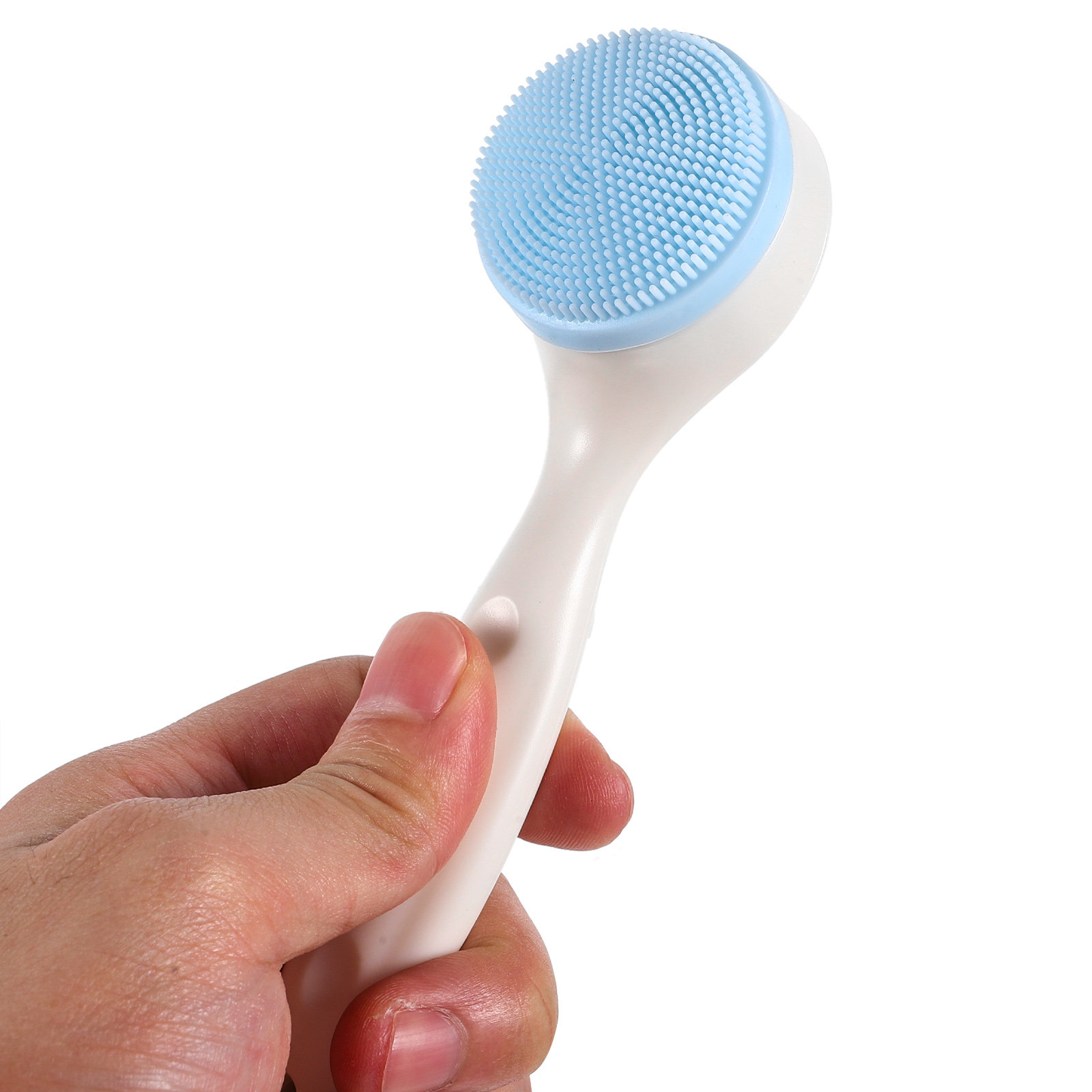 Silicone Face Scrubber Electric - 2 adet yüz fırçası silikon yüz