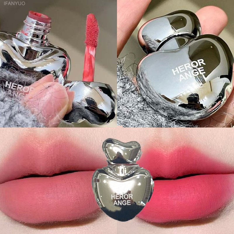 Matte Velvet Lip Tint Long Lasting - Şeftali Kalp Ipeksi Mat Ruj Kadife