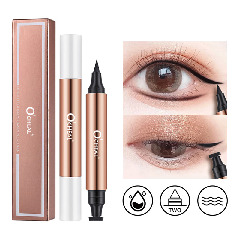 Waterproof Liquid Eyeliner Pen - O'CHEAL Eyeliner Damga Siyah Likit Eyeliner