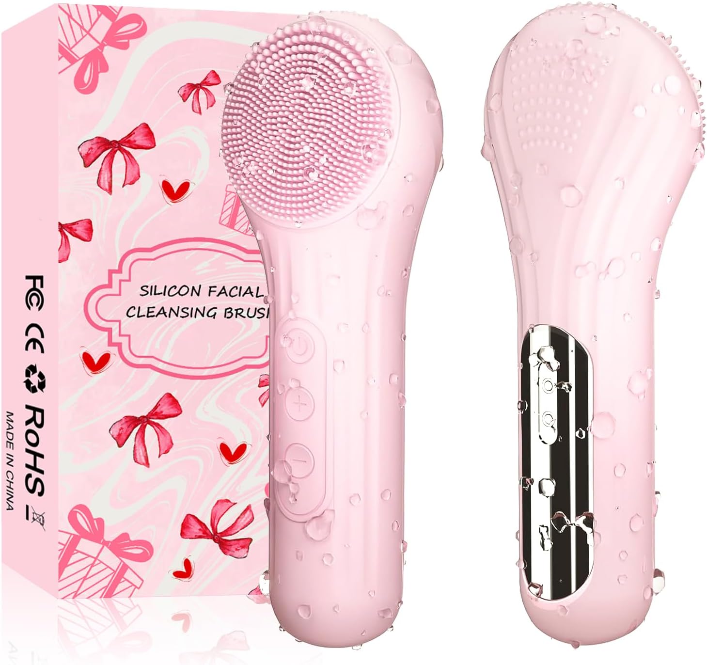 Silicone Face Scrubber Electric - Silikon Yüz Temizleme Fırçası, Erkekler ve