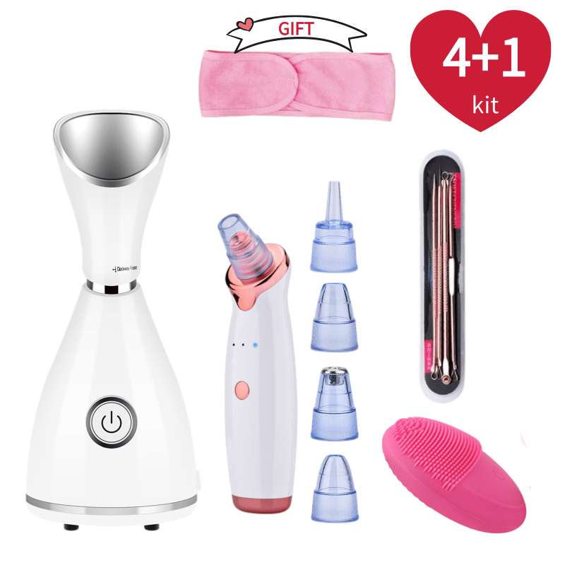 Silicone Face Scrubber Electric - Nano iyonik yüz buharlaştırıcı sıcak yüz