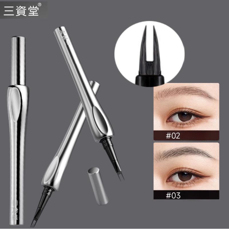 Waterproof Liquid Eyeliner Pen - SANZITANG İki Nokta Sıvı Kaş Kalemi