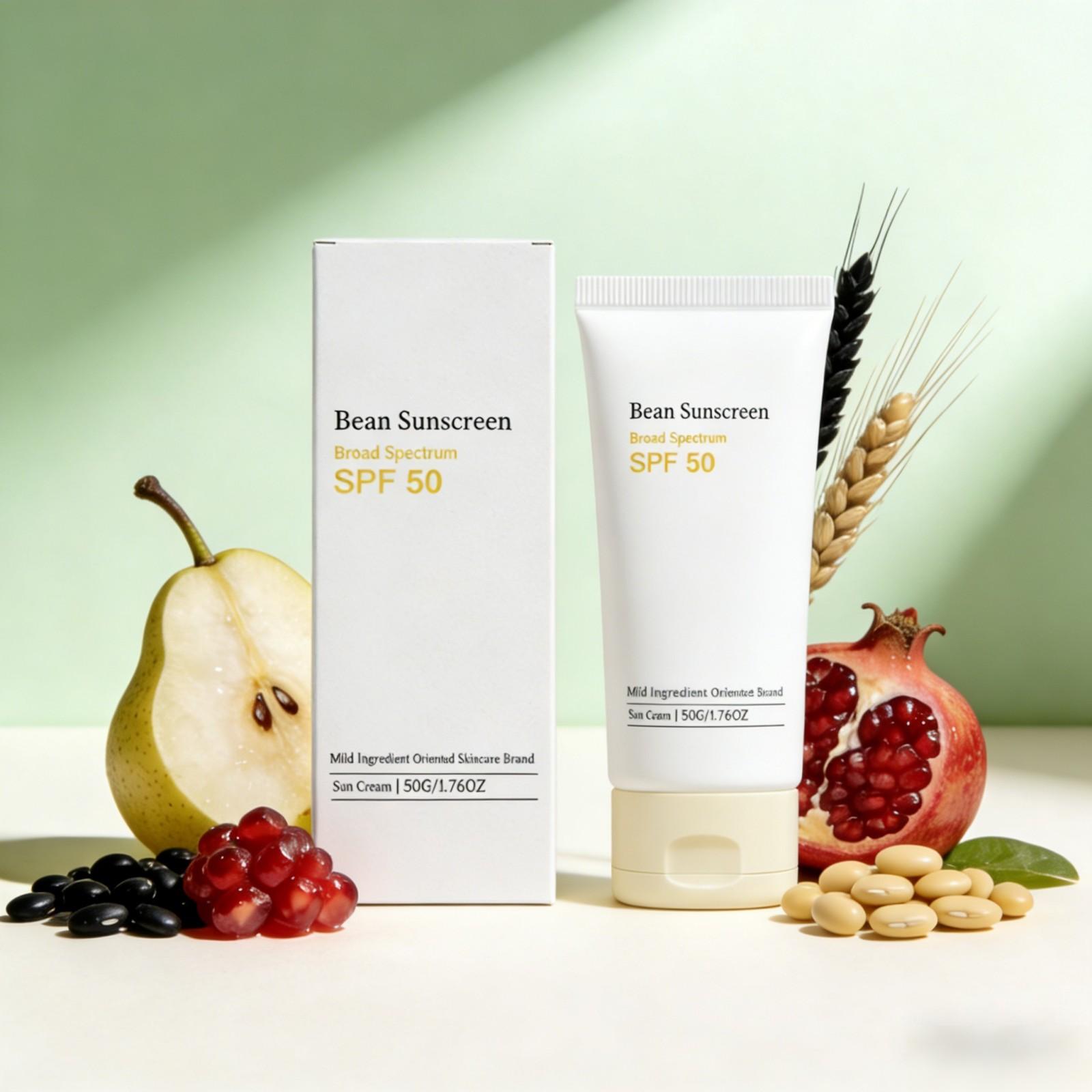 Spf 50 Waterproof Sunscreen - Bean Kore Güneş Kremi SPF 50