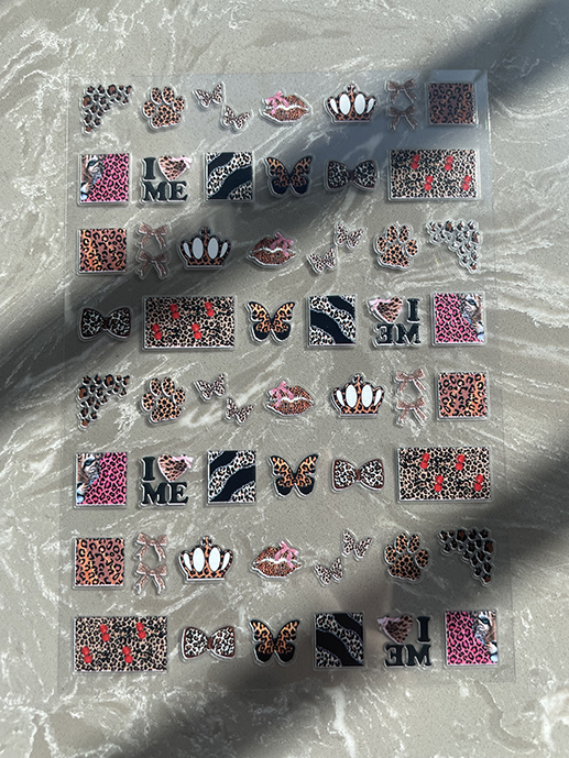 Nail Art - Mini Pvc Kawaii Desen Posteri Ürünleri