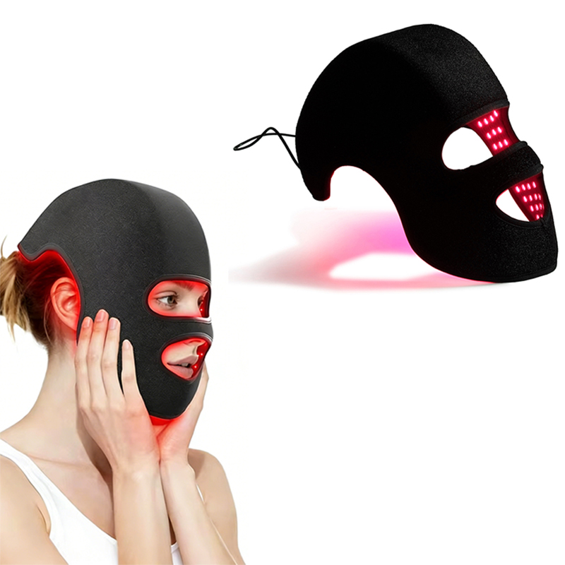 Led Light Therapy Face Mask - 4 Renkli LED Şapka ve Yüz