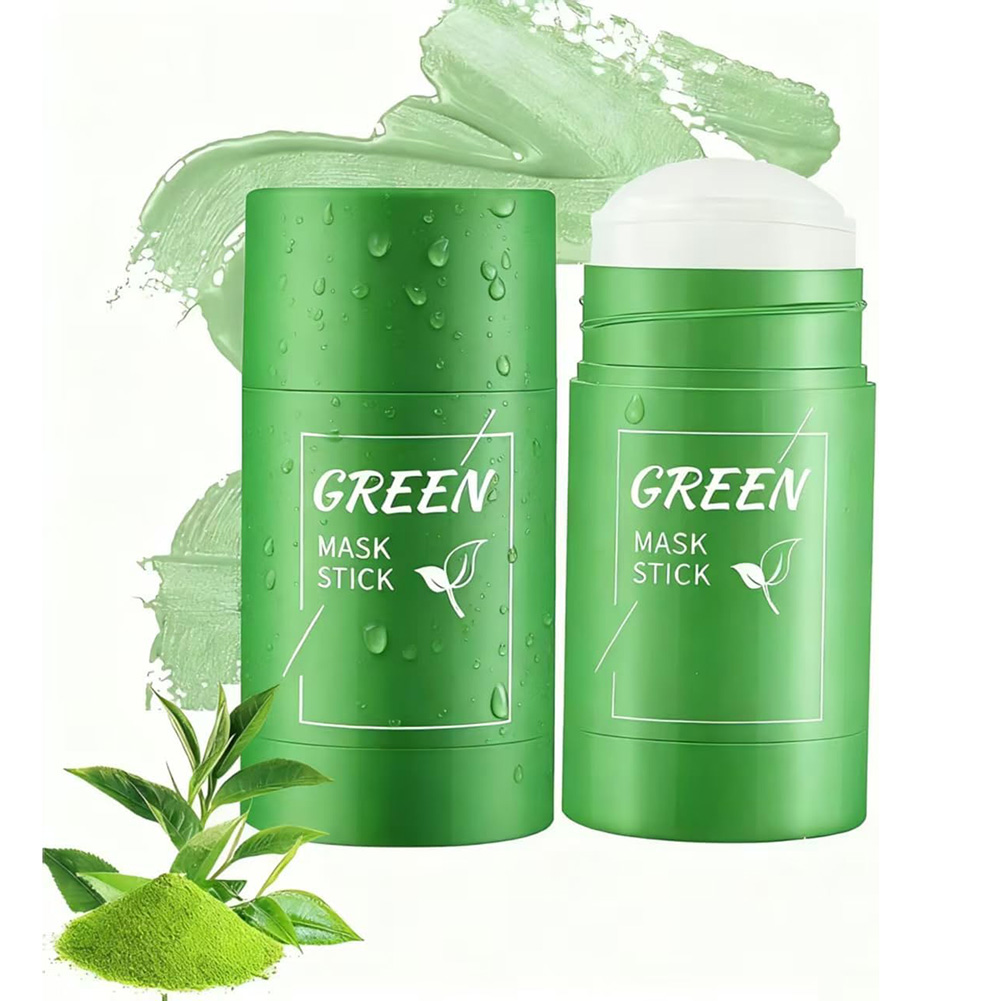 Green Tea Cleansing Clay Mask - Yüz için Yeşil Çay Maske Stick'i,