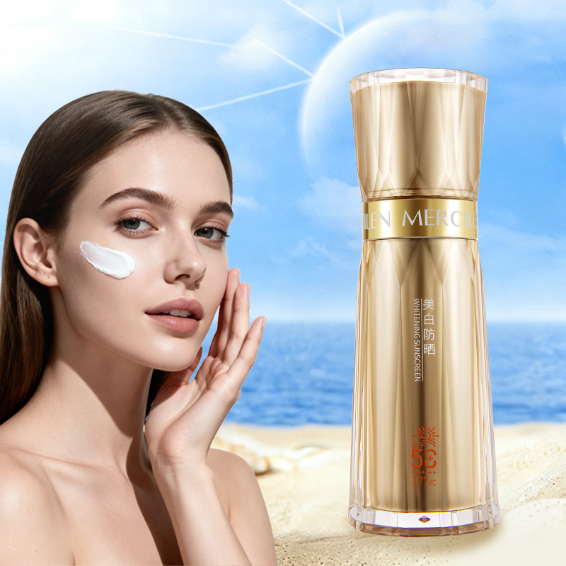 Spf 50 Waterproof Sunscreen - Mercilen Güneş Kremi 30g, Nemlendirici, Güneşten