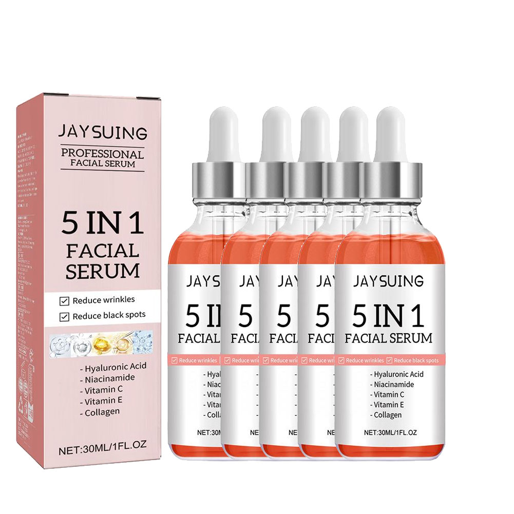 Hyaluronic Acid Facial Serum - 5'i 1 Arada C Vitamini ve