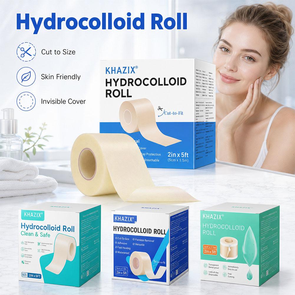 Hydrocolloid Pimple Patch - 1 rulo Hidrokolloid Akne Bandı, Kendin