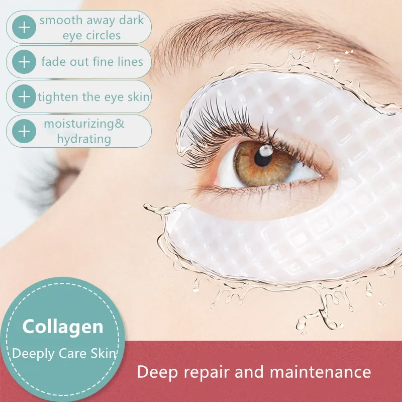 Collagen Under Eye Patches - Kırışıklık Giderici Göz Bantları Sıkılaştırıcı Kaldırıcı