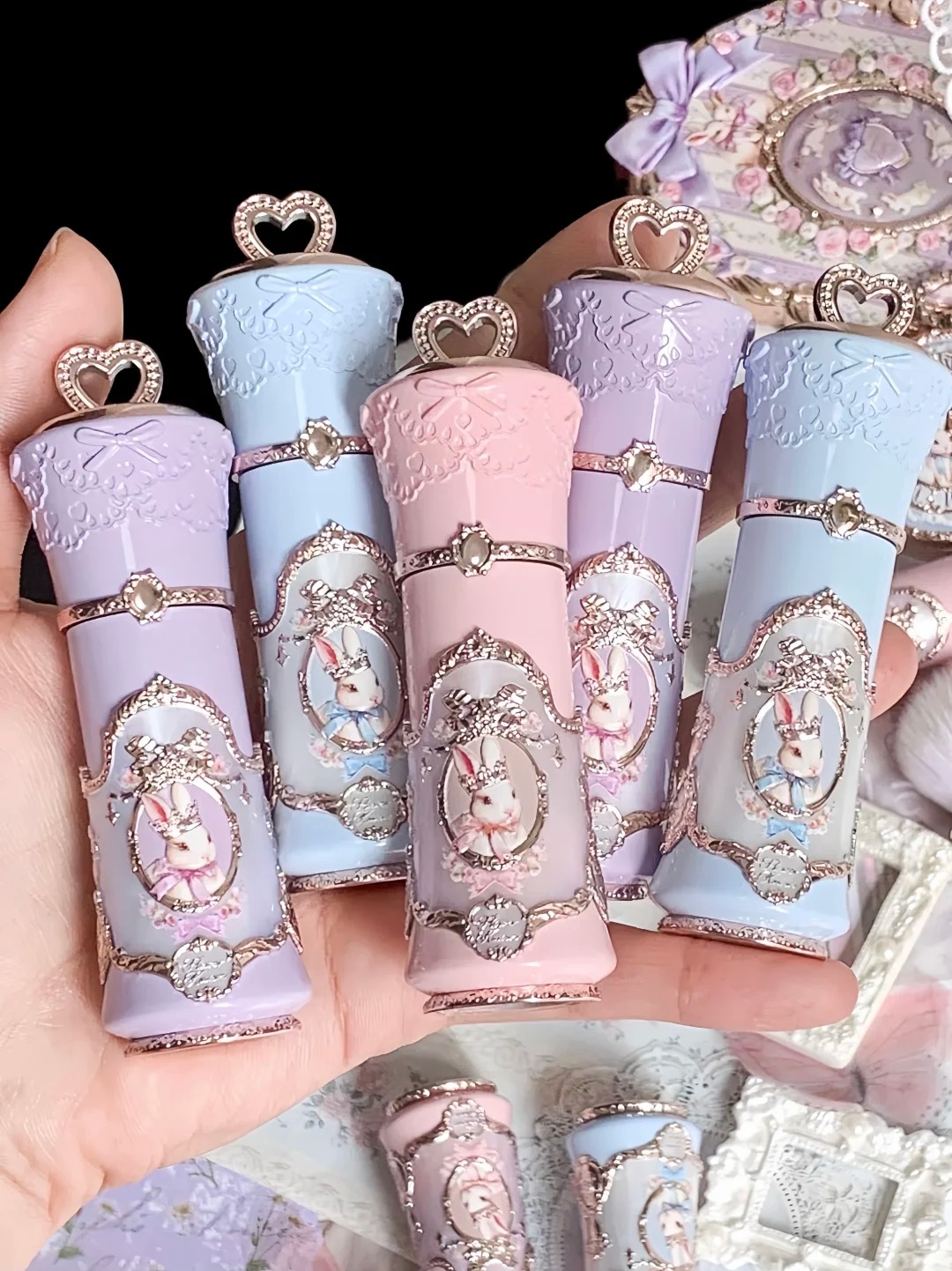 Matte Velvet Lip Tint Long Lasting - Flower Knows Makyaj Bunny Garden Koleksiyonu