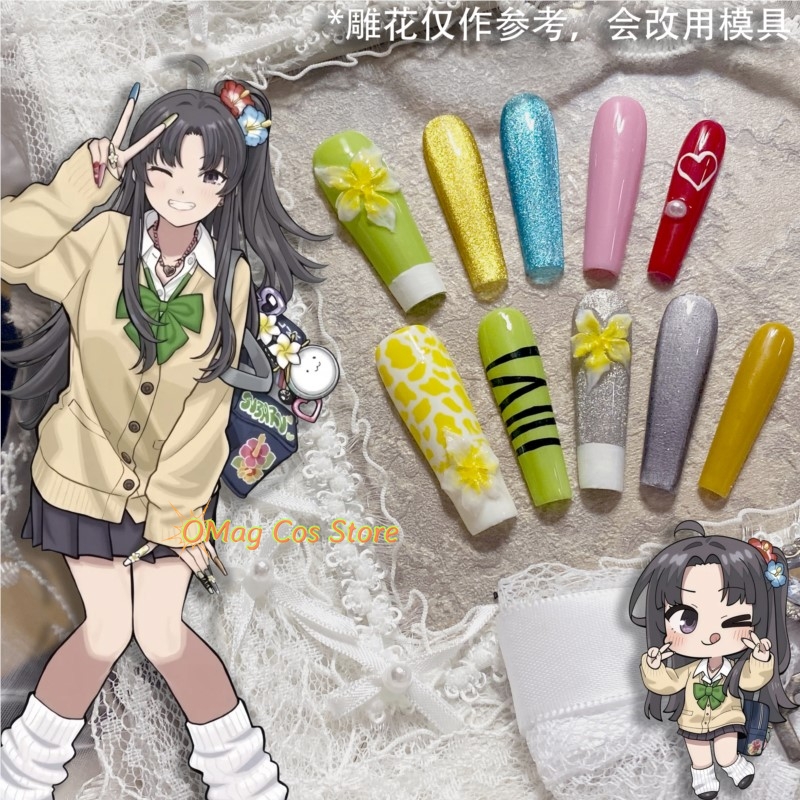 Nail Art - Kız Grubu Cry Anon Subaru Showa