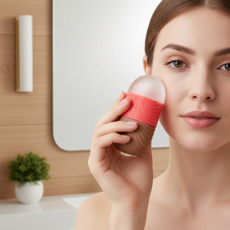 Face Ice Roller Puffiness - Silikon Buz Kalıbı 1 Adet Kabuk