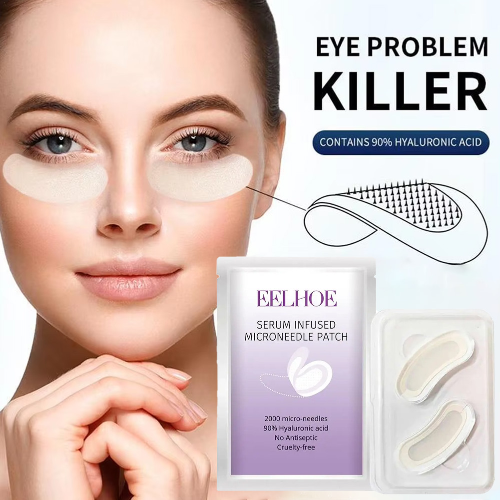 Collagen Under Eye Patches - 1 Çift Mikro İğneli Göz Bandı