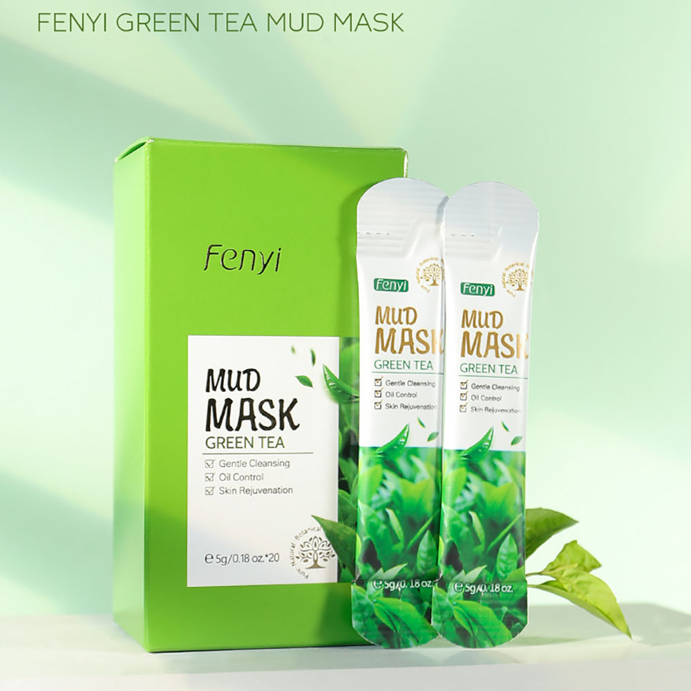 Green Tea Cleansing Clay Mask - Fenyi Yeşil Çay Kil Maskesi 5gx20'li