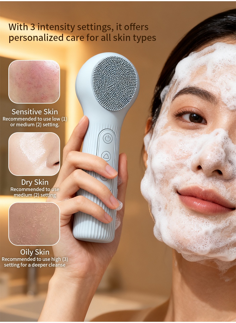 Silikon Temizleme Fırçası Şarj - Silicone Face Scrubber Electric incelemesi ve fiyatı