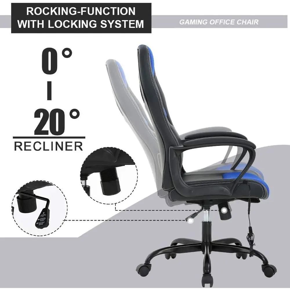 Ergonomik PU Deri Oyuncu Koltu - Massage incelemesi ve fiyatı