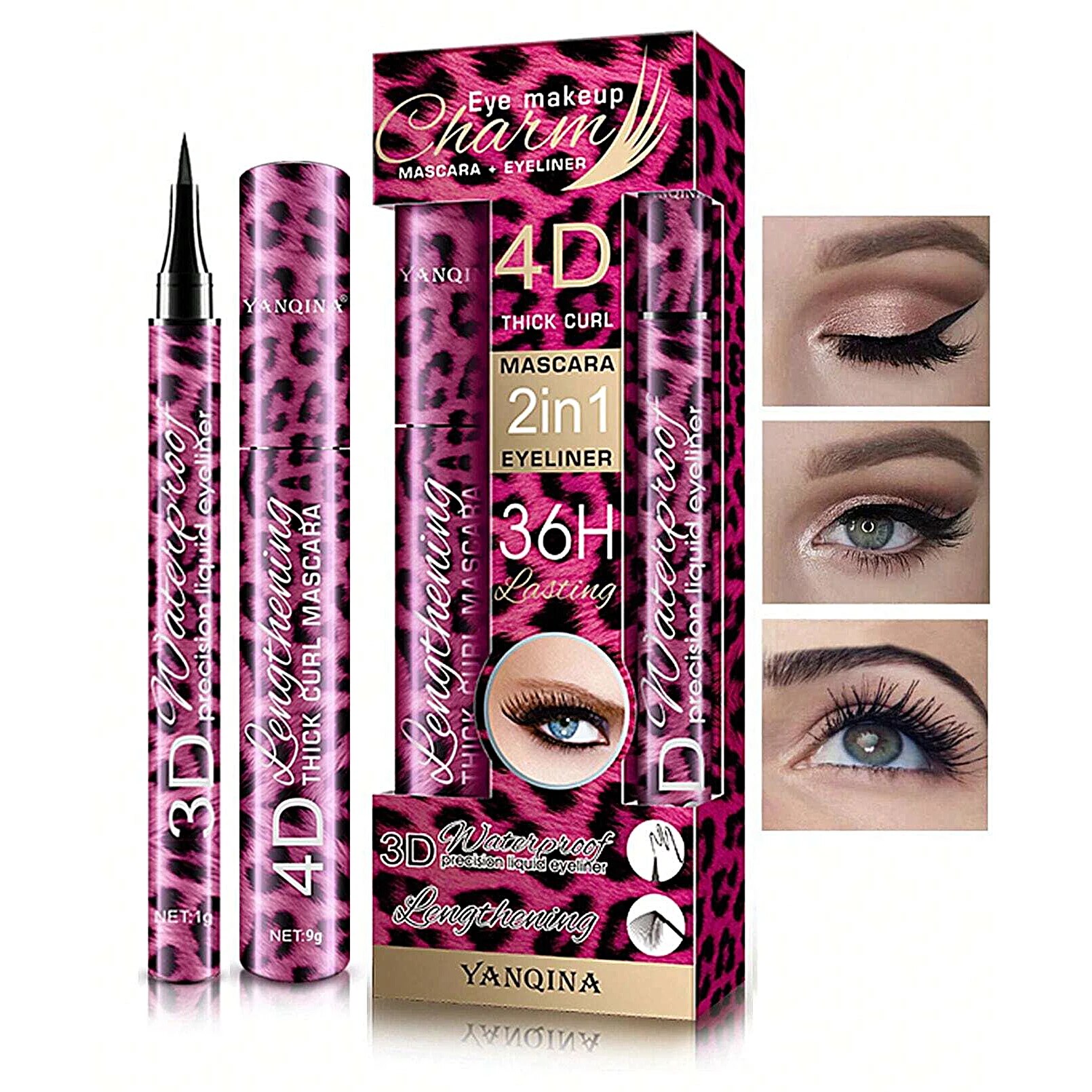 YANQINA sıvı Eyeliner kalem 4D - Waterproof Liquid Eyeliner Pen incelemesi ve fiyatı