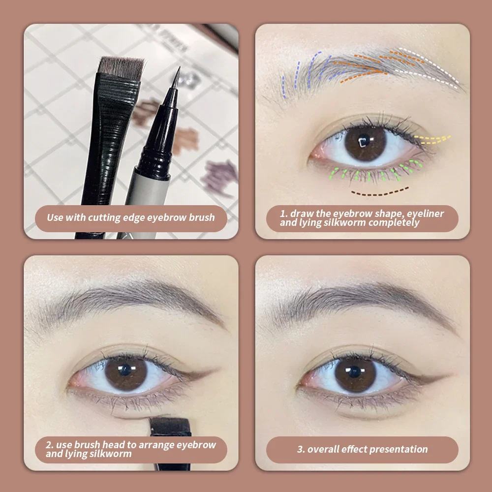Çok Fonksiyonlu Sıvı Kaş Kalem - Waterproof Liquid Eyeliner Pen incelemesi ve fiyatı