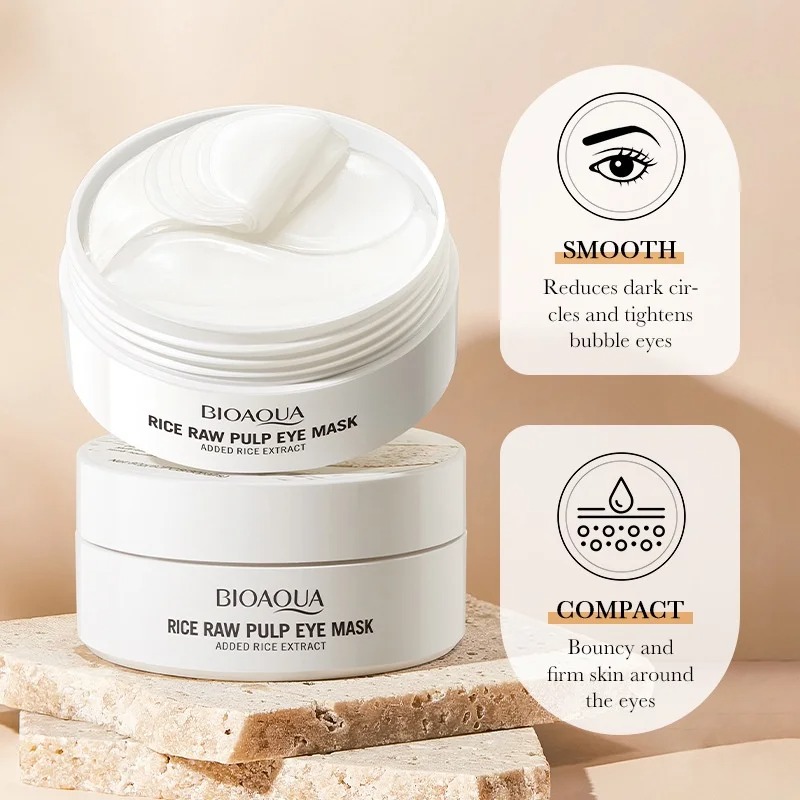 60 Adet Bioaqua Pirinç Göz Mas - Collagen Under Eye Patches incelemesi ve fiyatı