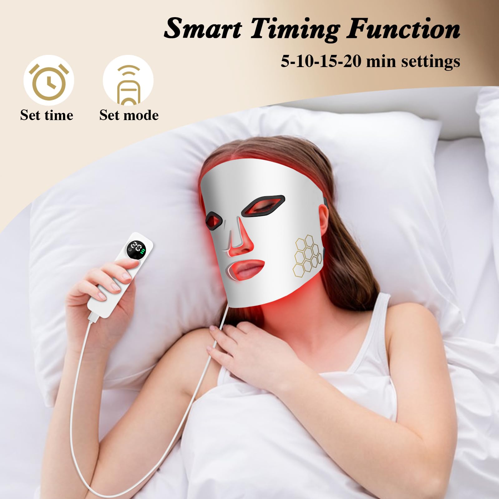 Hello Face LED Yüz Maskesi Işı - Led Light Therapy Face Mask incelemesi ve fiyatı