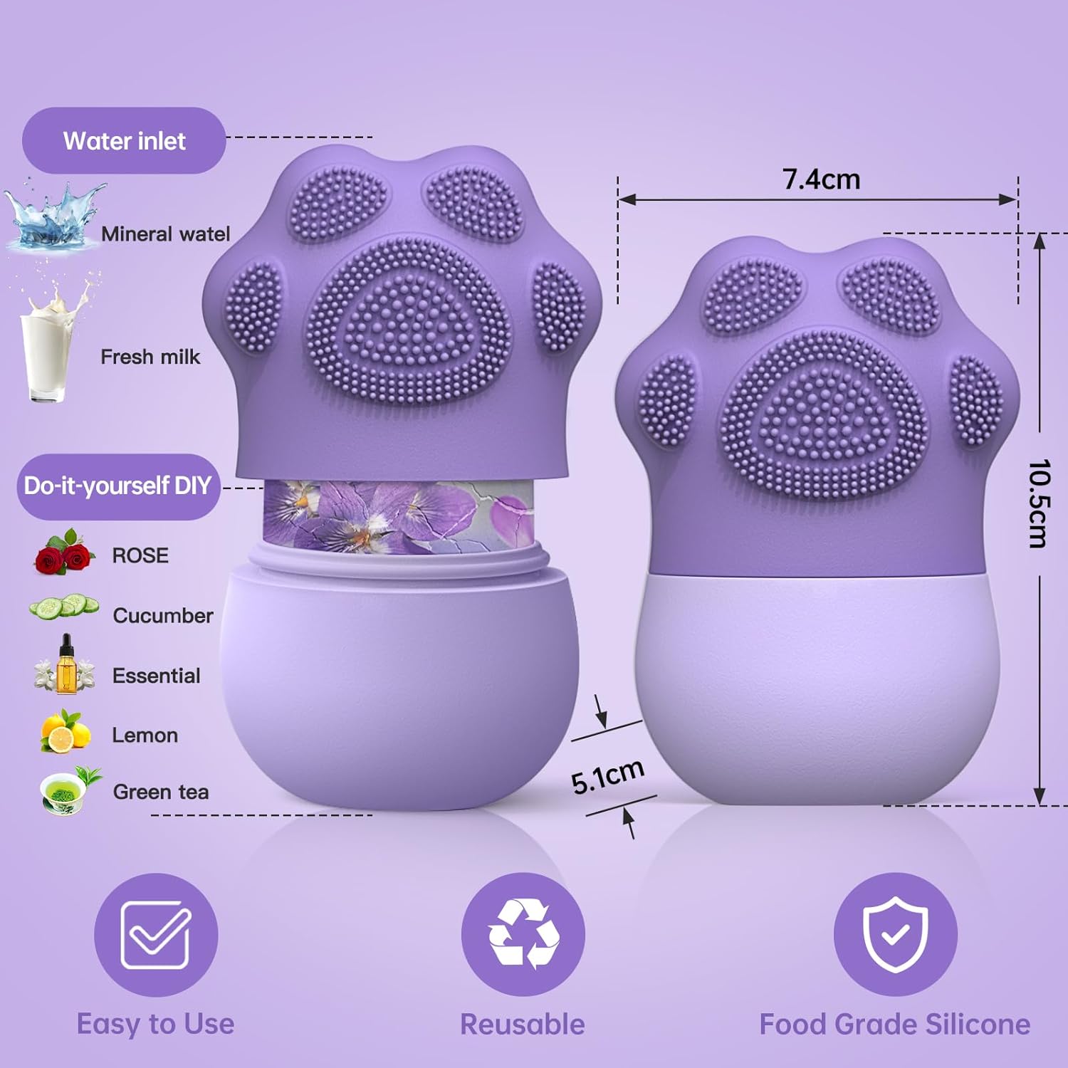 Cilt Bakımı için Yüz Buz Rulos - Face Ice Roller Puffiness incelemesi ve fiyatı