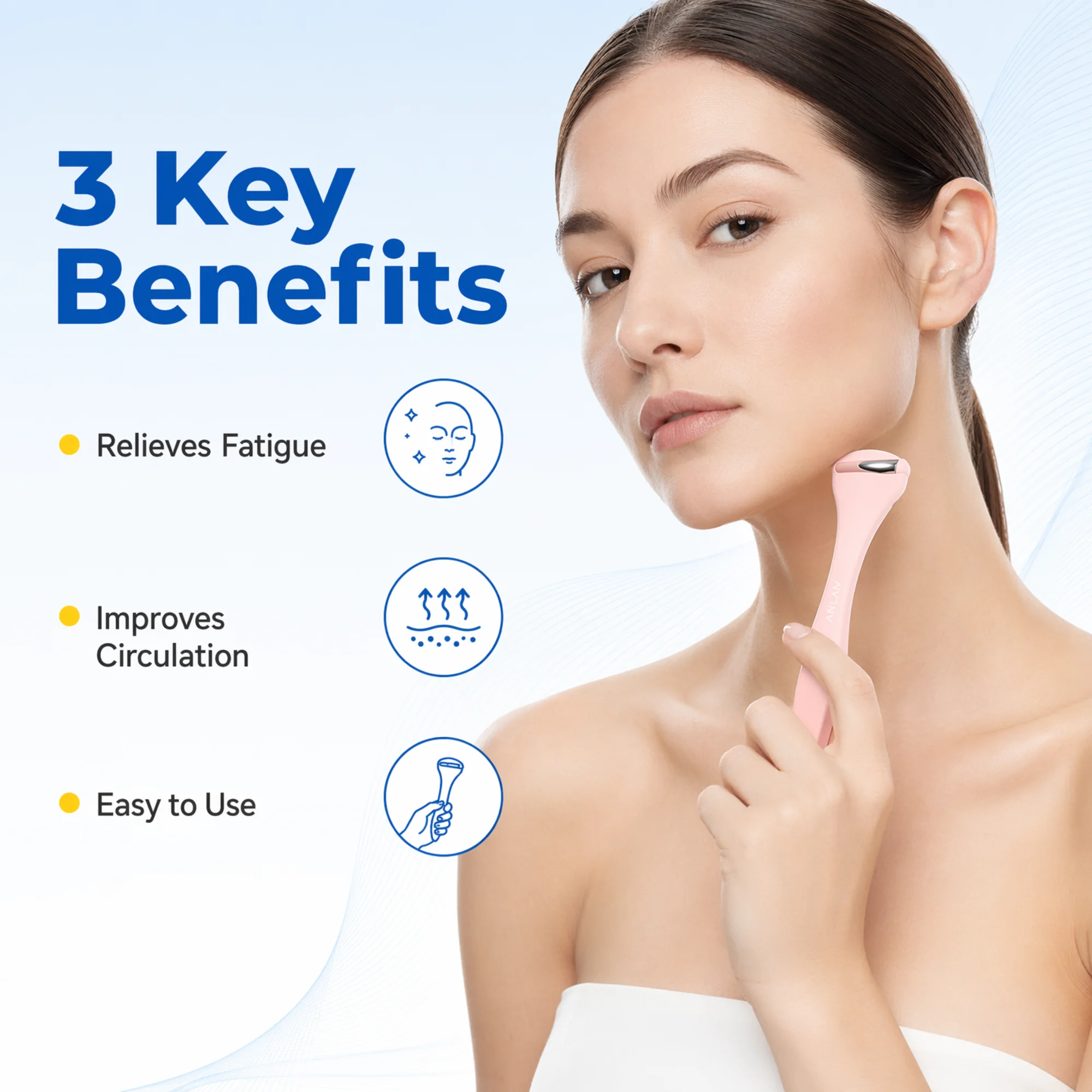 Yüz Göz Şişliği Giderici Buz S - Face Ice Roller Puffiness incelemesi ve fiyatı