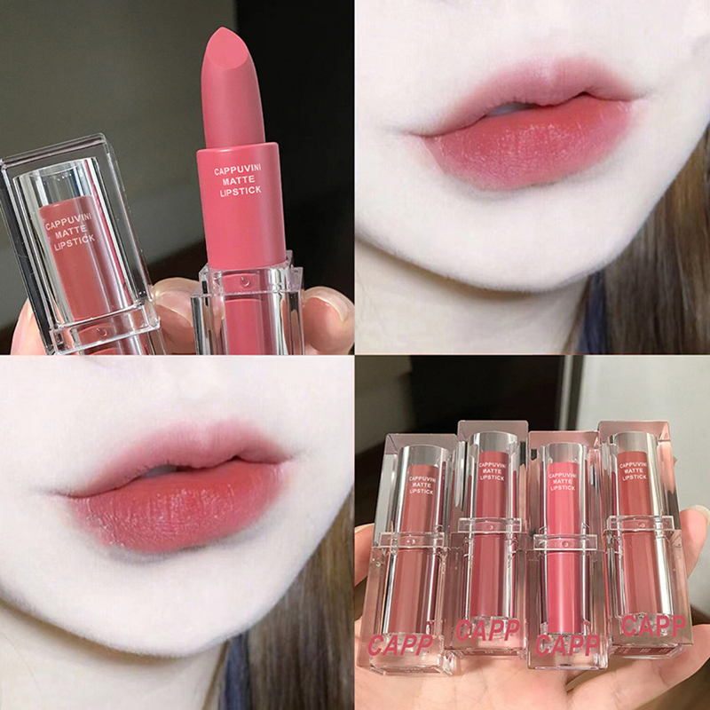 Şeffaf Akrilik Ruj 6 Renk Ruj  - Matte Velvet Lip Tint Long Lasting incelemesi ve fiyatı
