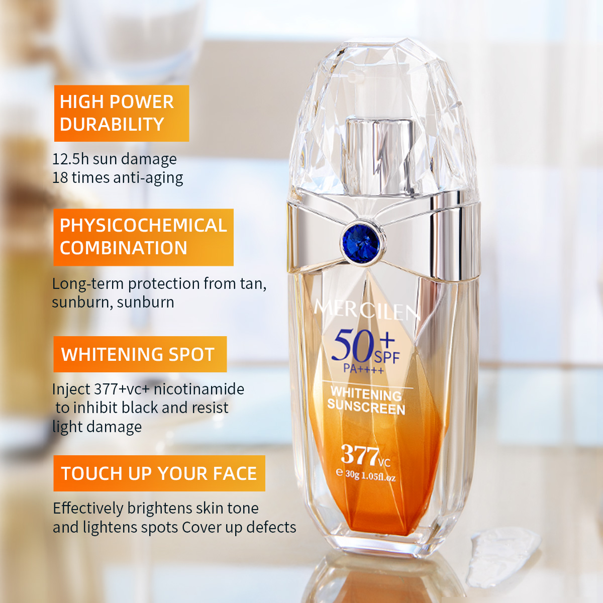 Mercilen Güneş Kremi 30g, Spf5 - Spf 50 Waterproof Sunscreen incelemesi ve fiyatı