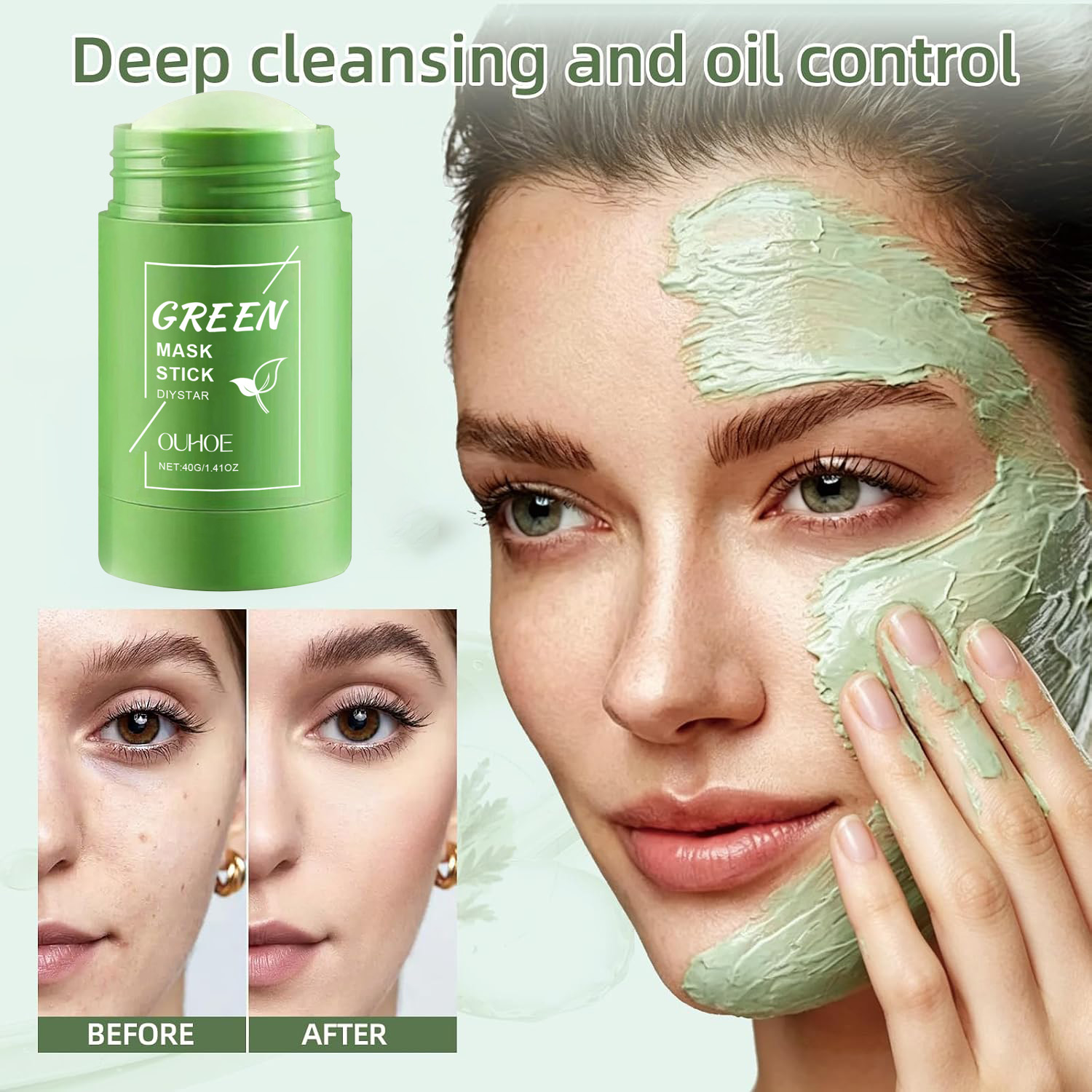 Alaska Volkanı ve Yeşil Çay De - Green Tea Cleansing Clay Mask incelemesi ve fiyatı