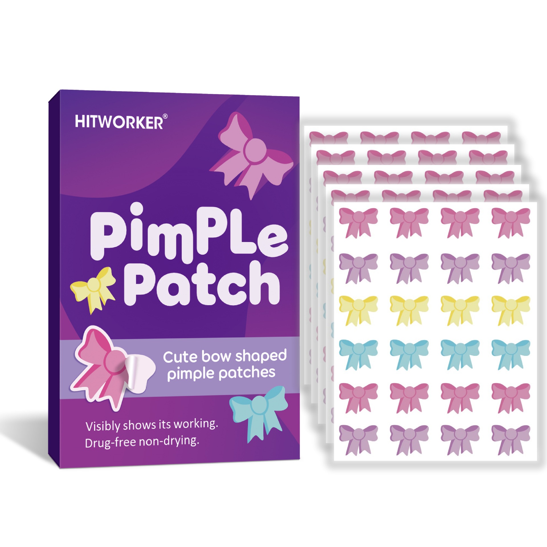 120 Adet Yay Şekilli Akne Sivi - Hydrocolloid Pimple Patch incelemesi ve fiyatı