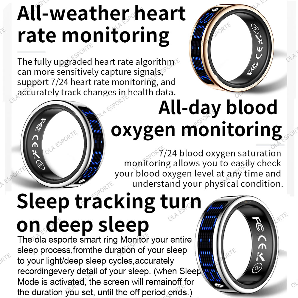 Akıllı Yüzük, Ekranlı Dokunmat - Health Monitors incelemesi ve fiyatı