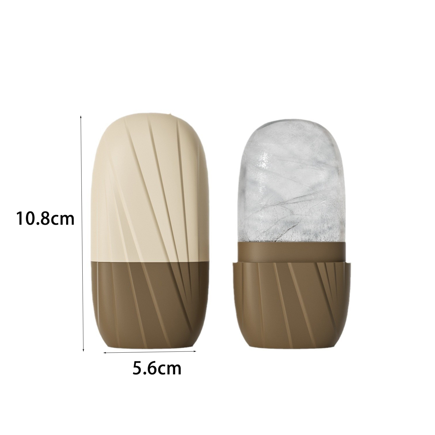 Estetik Çizgili Yüz Buz Kalıbı - Face Ice Roller Puffiness incelemesi ve fiyatı