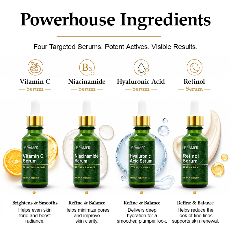 4 Parçalı Yüz Serumu Seti Niac - Niacinamide Pore Shrinking Essence incelemesi ve fiyatı