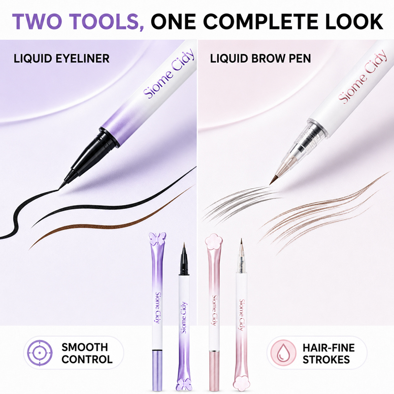 Siome Cidy 4 Parça Sıvı Eyelin - Waterproof Liquid Eyeliner Pen incelemesi ve fiyatı