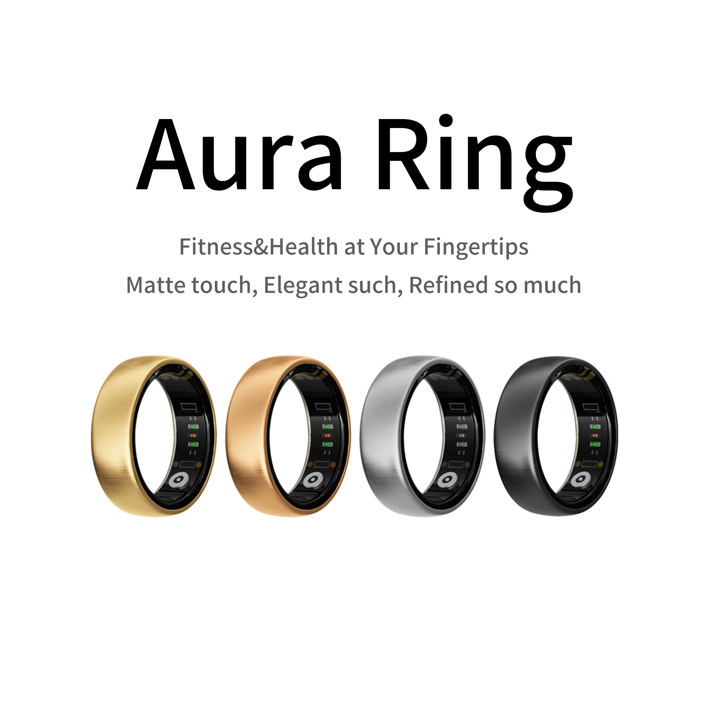 AURA Matt Akıllı Yüzük Fitness - Health Monitors incelemesi ve fiyatı
