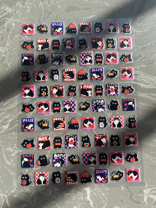 Mini Pvc Kawaii Desen Posteri  - Nail Art incelemesi ve fiyatı