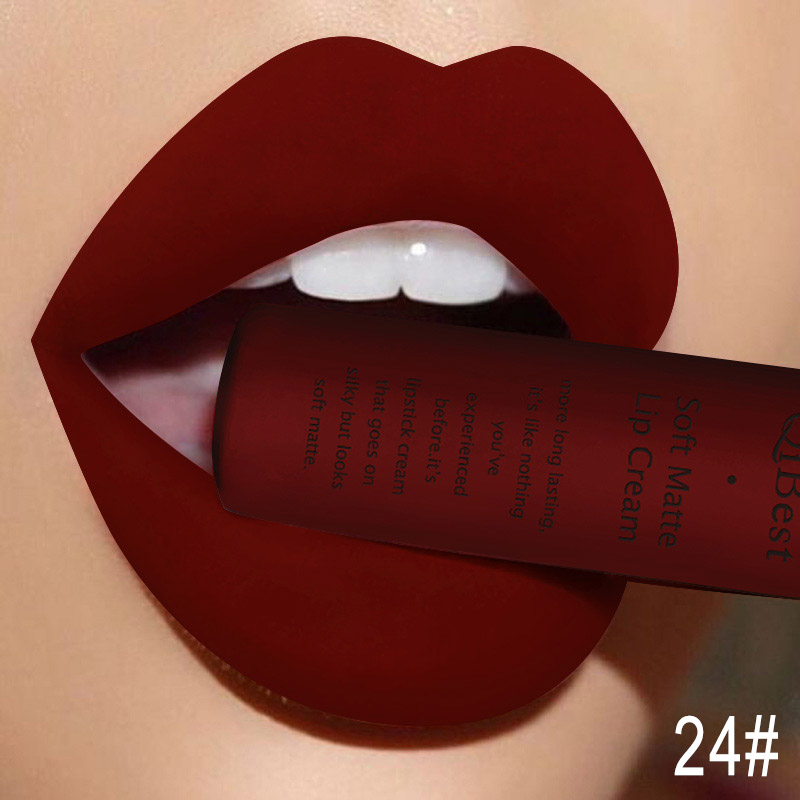 QIBEST Seksi Kadife Mat Dudak  - Matte Velvet Lip Tint Long Lasting incelemesi ve fiyatı