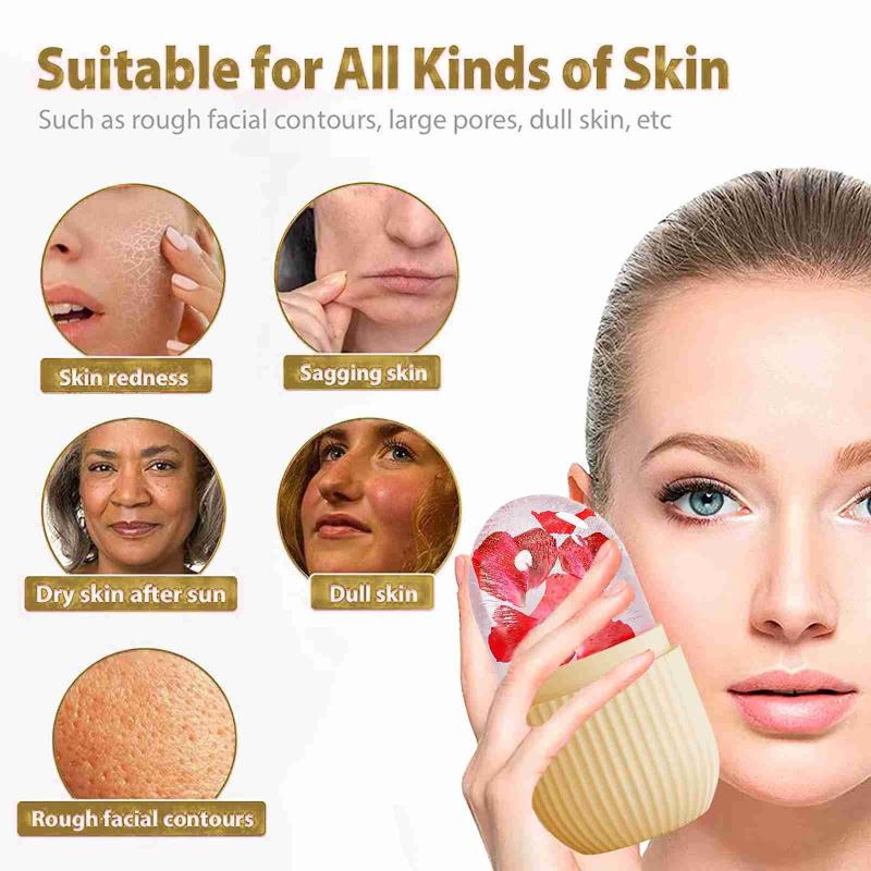 1 Adet Buz Yüz Masaj Aleti Buz - Face Ice Roller Puffiness incelemesi ve fiyatı