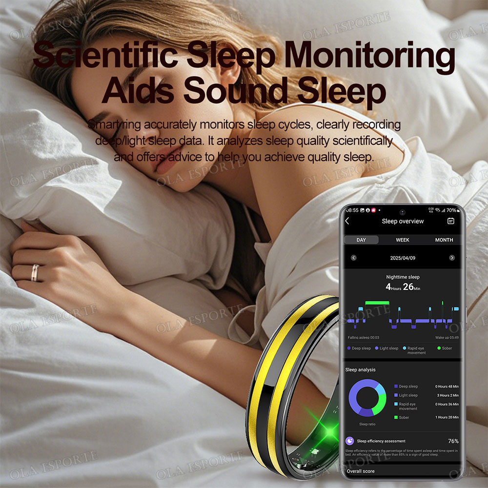 Yeni 6.3mm İnce Akıllı Yüzük S - Health Monitors incelemesi ve fiyatı