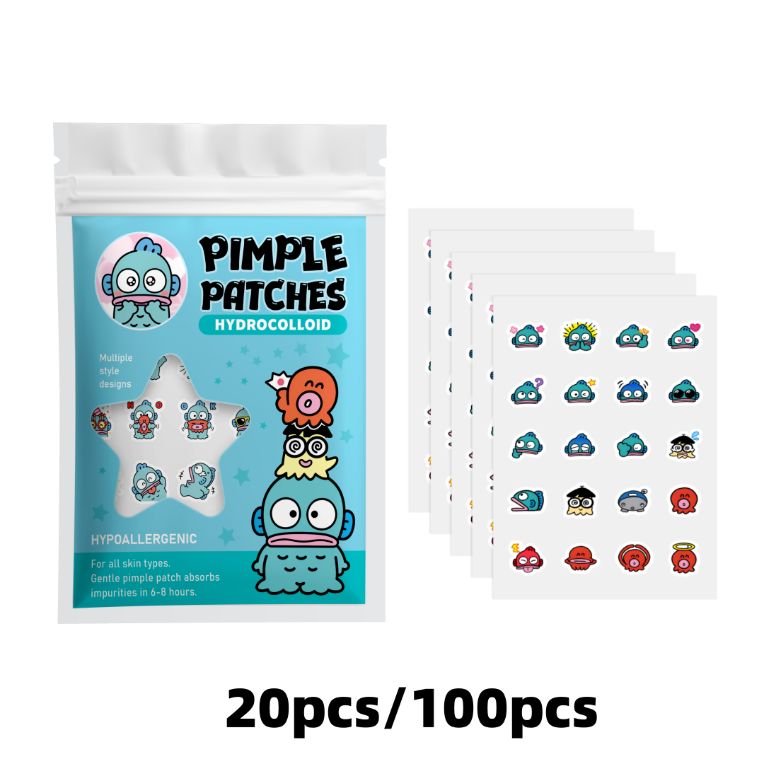 100/20 adet sevimli palyaço ba - Hydrocolloid Pimple Patch incelemesi ve fiyatı