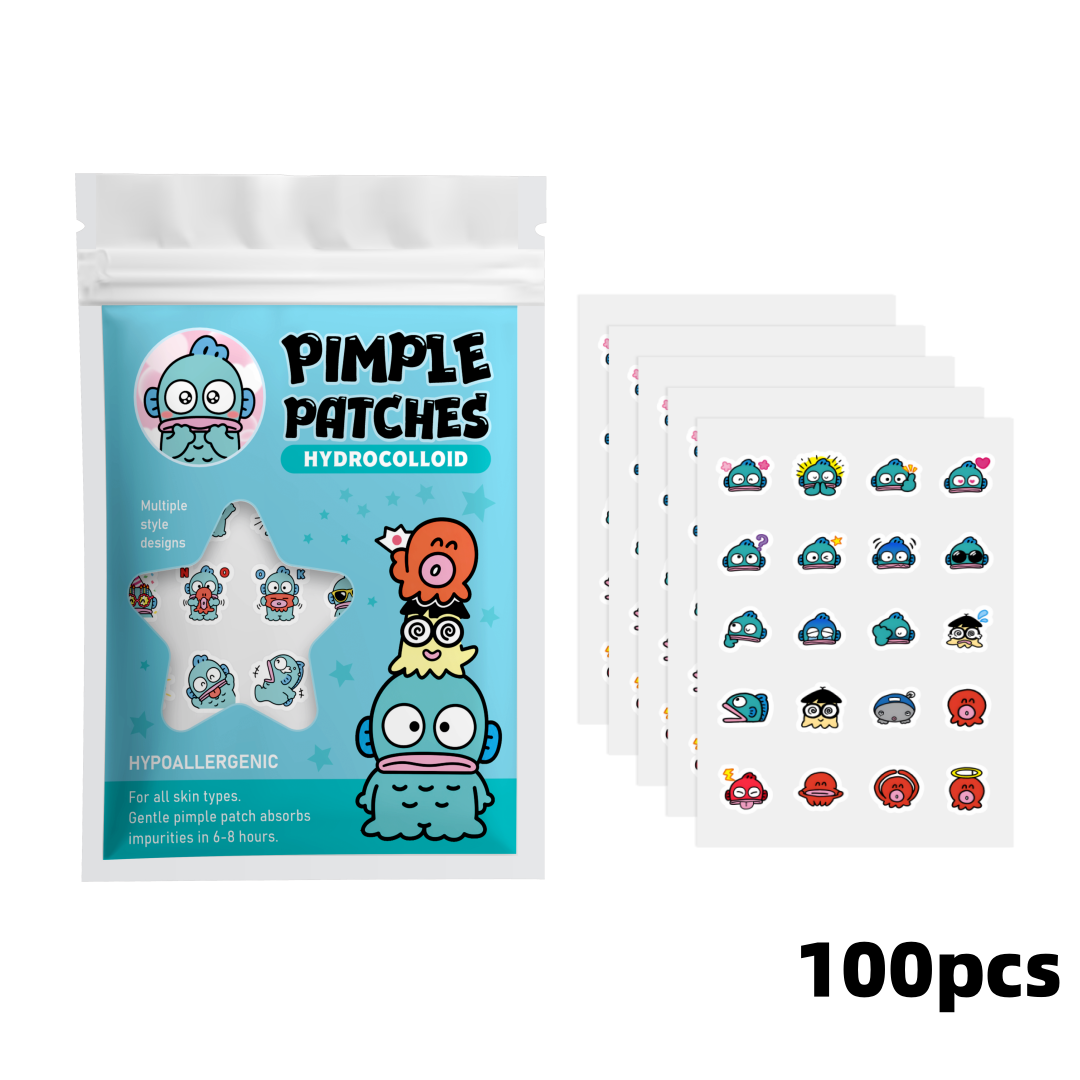100/20 adet sevimli palyaço ba - Hydrocolloid Pimple Patch incelemesi ve fiyatı