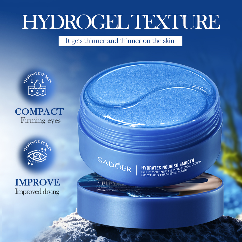 60 adet SADOER Kafein Kristal  - Collagen Under Eye Patches incelemesi ve fiyatı