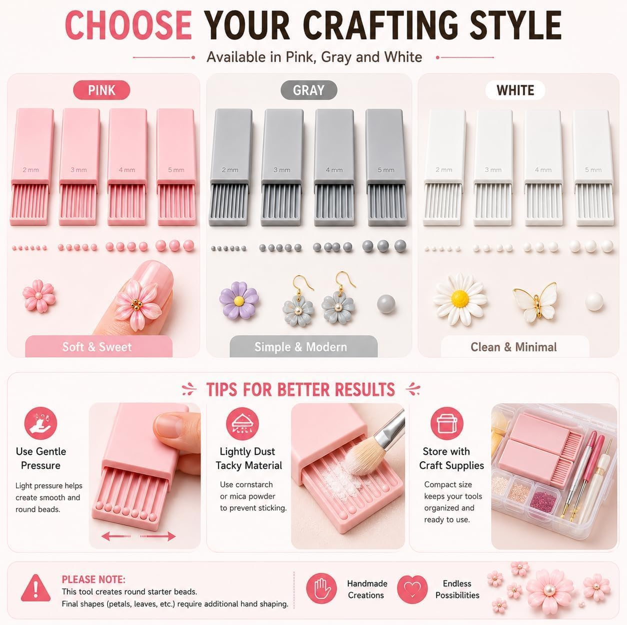 4 Adet 3D Baskı Kil Jel Topu Y - Nail Art incelemesi ve fiyatı
