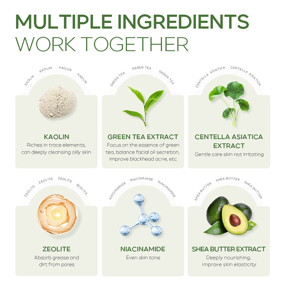 QUIYUM Matcha Yeşil Çay Çamur  - Green Tea Cleansing Clay Mask incelemesi ve fiyatı