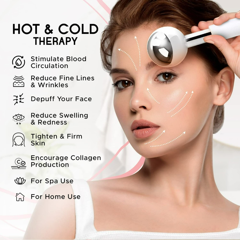 Cryo Yüz Masaj Aleti Buz Kürel - Face Ice Roller Puffiness incelemesi ve fiyatı