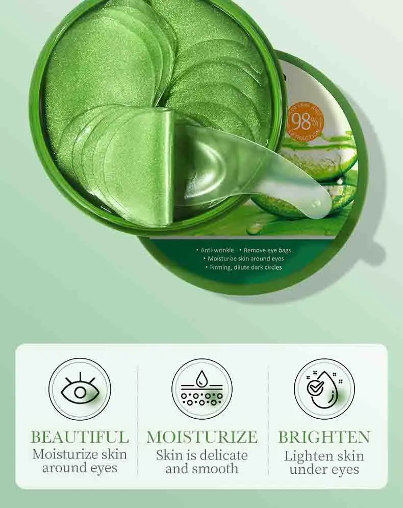 60 adet Aloe Vera Kollajen Göz - Collagen Under Eye Patches incelemesi ve fiyatı