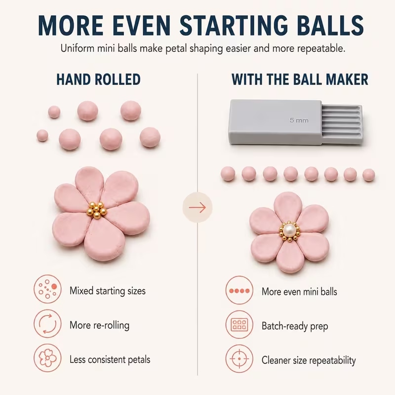 3D Baskı Kil Jel Topu Yapma Al - Nail Art incelemesi ve fiyatı
