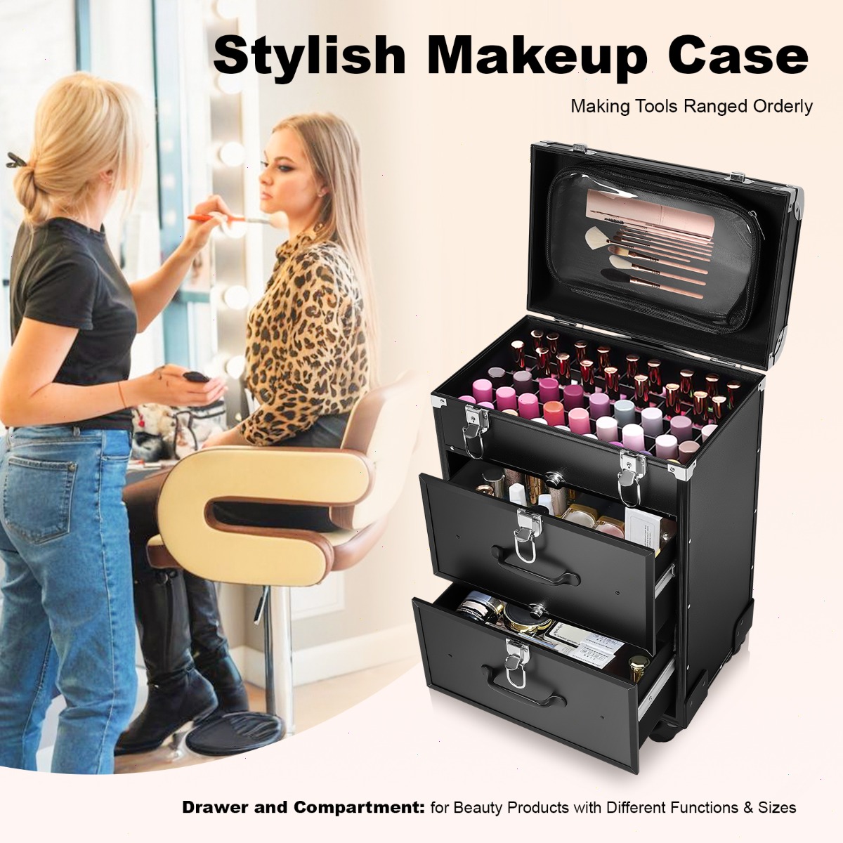 Profesyonel Makyaj Çantası, Ma - Makeup incelemesi ve fiyatı