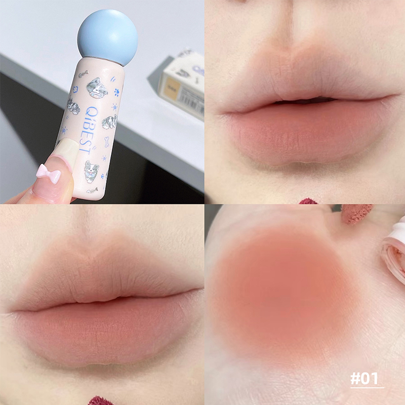 QIBEST Sevimli Kadife Mat Duda - Matte Velvet Lip Tint Long Lasting incelemesi ve fiyatı